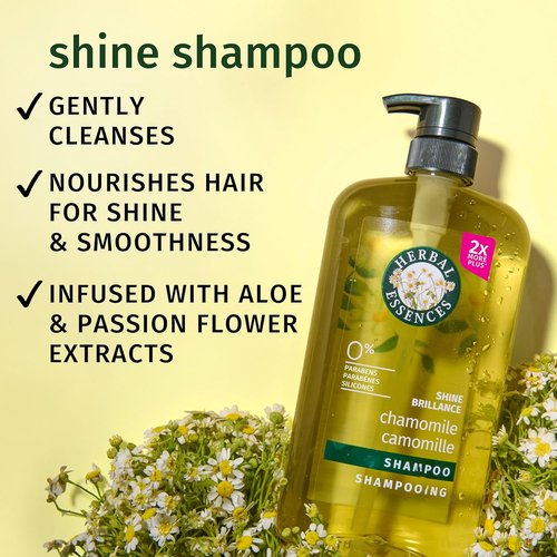 Herbal Essences Shine Collection Shampoo - 33.8 Fl Oz | Boosts Radiance & Nourishes Hair