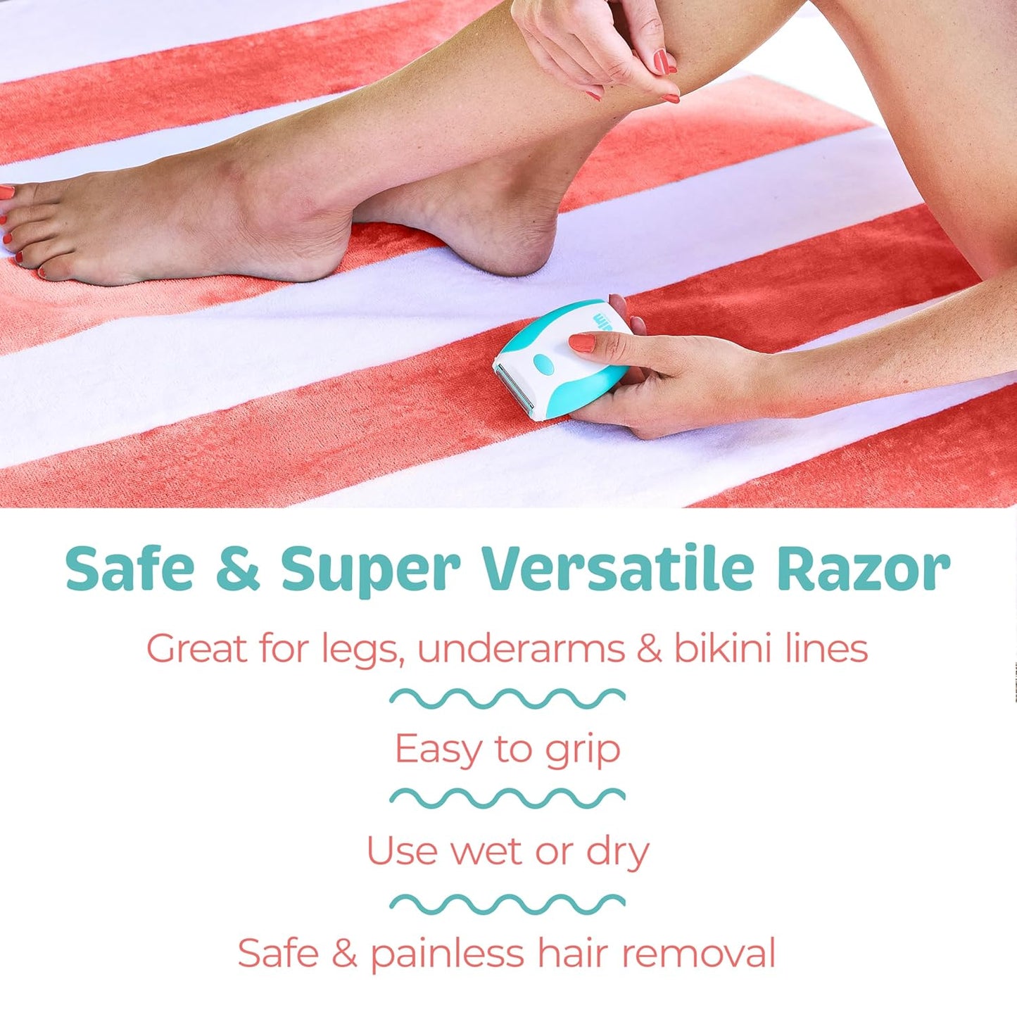 Skiennix Electric Razor for Women - Smooth Grooming & Bikini Trimming | Versatile Color Options