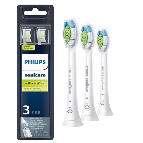 Philips Sonicare Replacement Toothbrush Heads - DiamondClean & C3 Premium Plaque Control | 5 Brush Heads, White