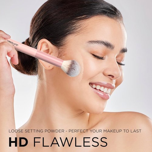 Absolute New York HD Flawless Setting Powder - Translucent, 0.53 oz for a Smooth Finish