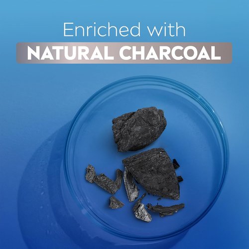 NIVEA MEN Deep Clean Face Wash - Exfoliating Charcoal Formula for Oily Skin | 2.5 Fl Oz Tube, Pack of 3