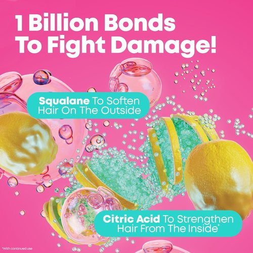 MATRIX Instacure Build-A-Bond Mighty Care Conditioner - Strengthen & Repair Very Damaged Hair with Citric Acid & Squalane, Sulfate-Free