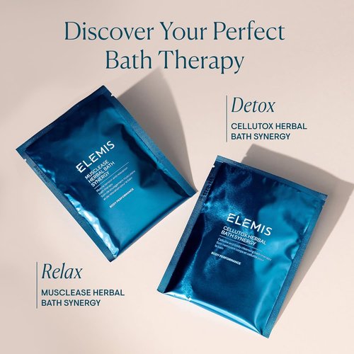 ELEMIS Cellutox Herbal Bath Sachets - 10-Pack Detoxifying Formula for Smoother Skin