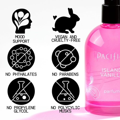 Pacifica Island Vanilla Spray Perfume - 2 Ounce | Long-Lasting Fragrance for All-Day Freshness