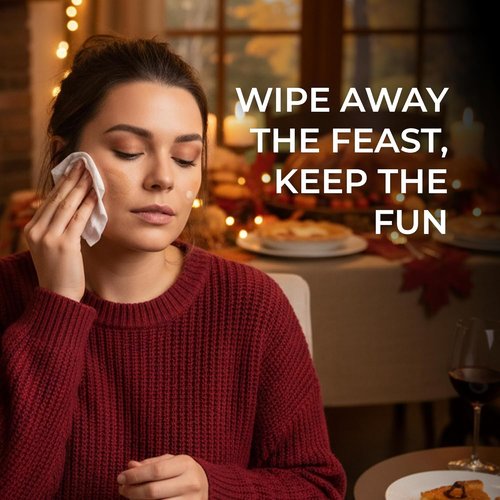 LA Fresh Makeup Remover Wipes - Vitamin E Infused for Face, Eyes & Lips | 200 Count Travel Pack