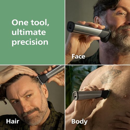 Philips Norelco All-in-One Series 7000 Trimmer - 23-Piece Electric Shaver & Clipper with Titanium Blades, 26 Length Settings (0.5-16 mm)