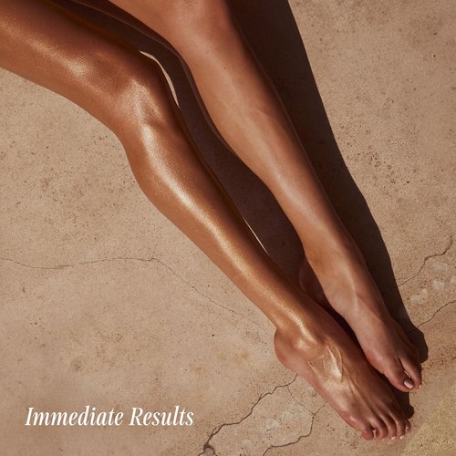 Lux Unfiltered N°10 Blurring Body Glow Lotion - Hydrating Shimmer Lotion with Shea Butter & Vitamin C - Vegan & Cruelty-Free