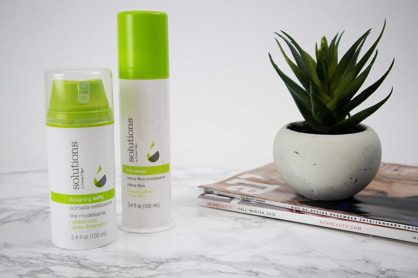 Great Clips Styling Cream - Pliable Hold with High Shine | 3.4oz | Works on Dry or Wet Hair