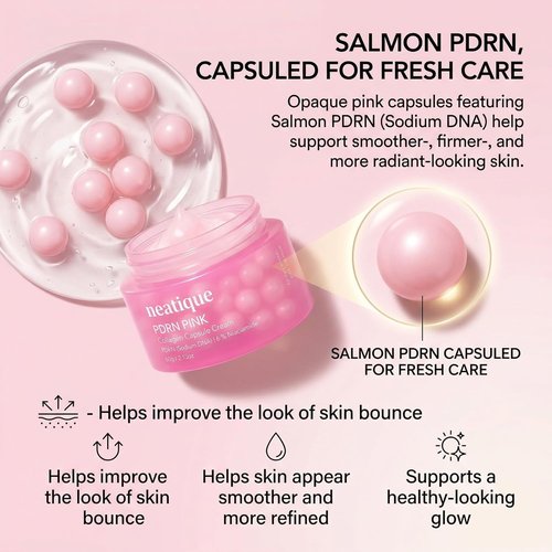 PDRN Capsule Cream - Firming & Hydrating Face Moisturizer with Salmon DNA Collagen | 2.13 oz