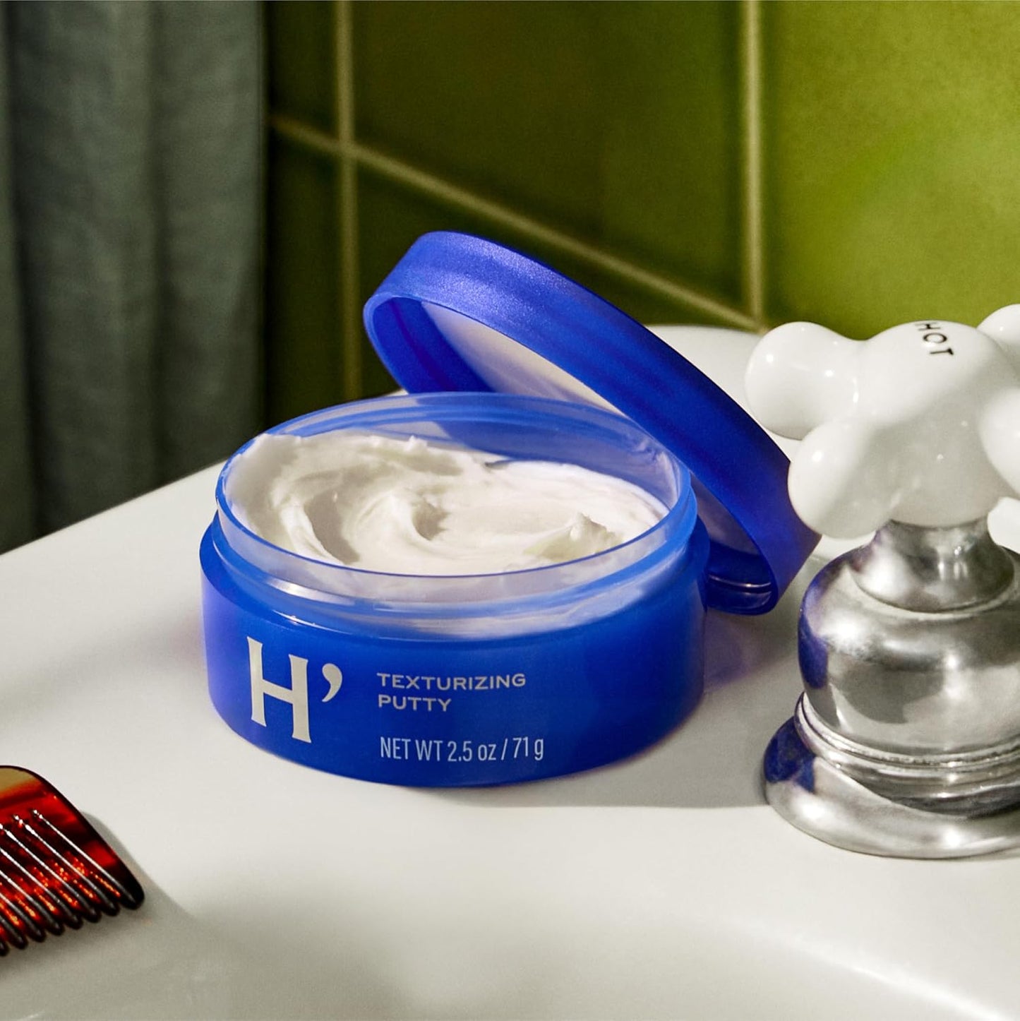 Harry's Texturizing Hair Putty for Men - Malleable Hold & Matte Finish - 2.5 oz - Paraben & Sulfate Free