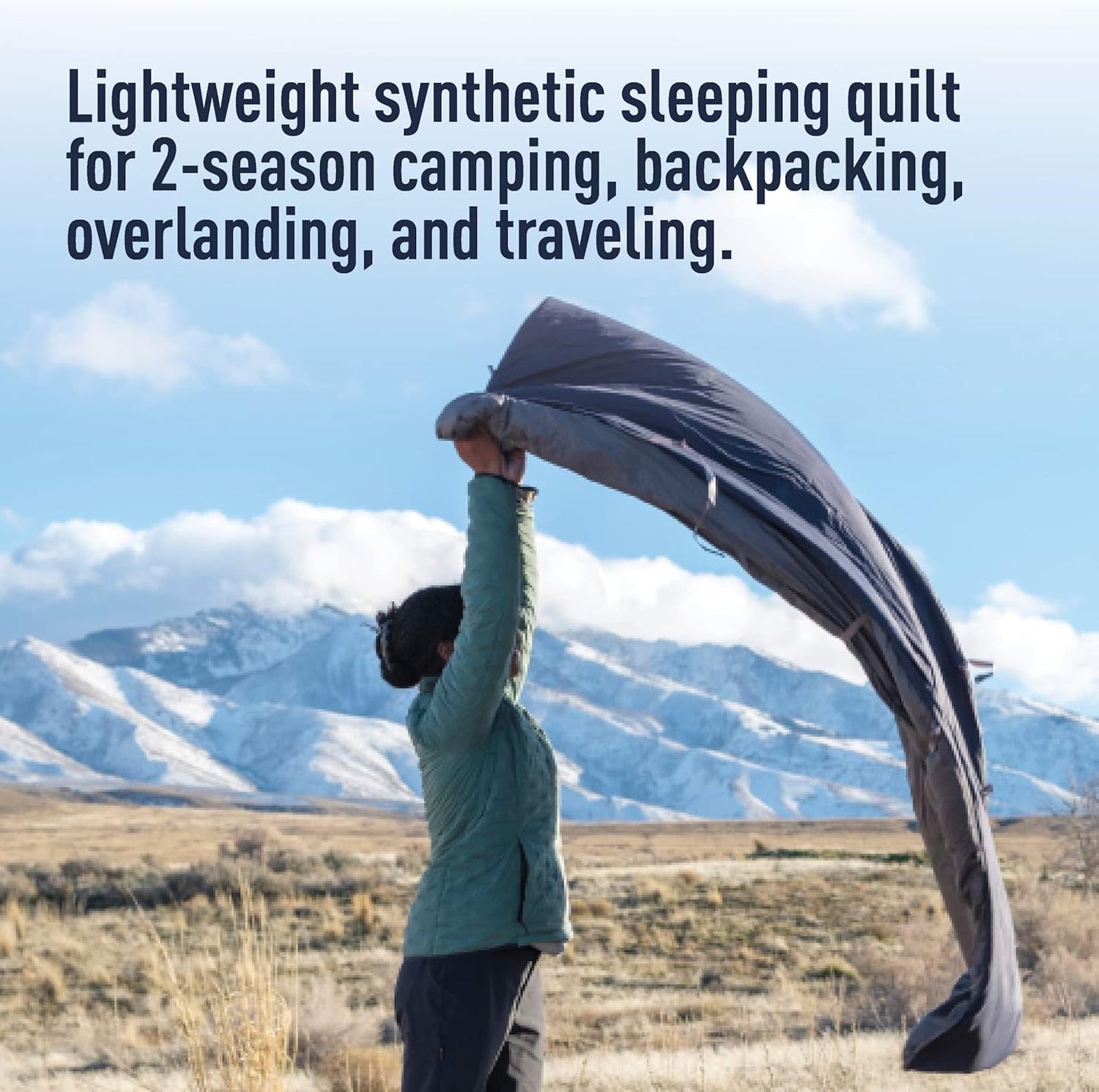 Sea to Summit Glow 50-Degree Camping Quilt - Lightweight, Compact & Versatile Outdoor Gear