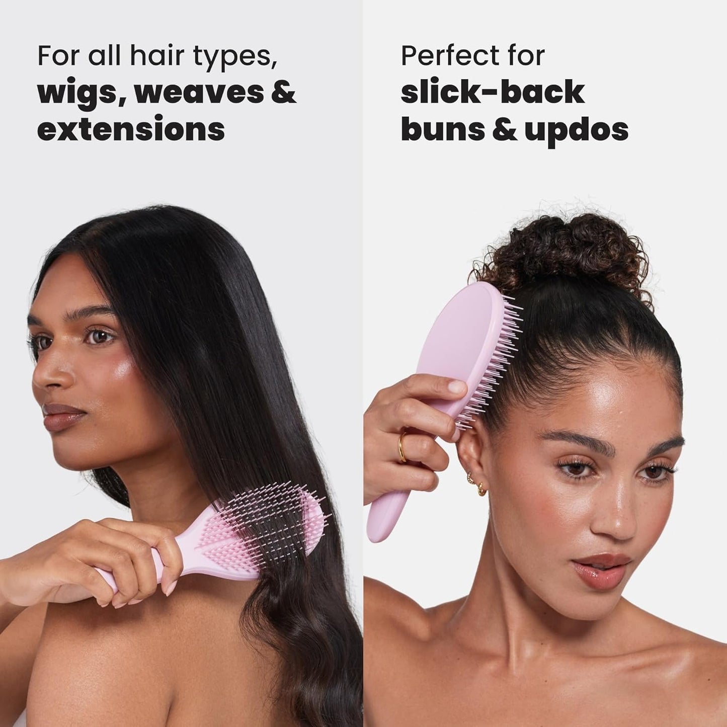 Tangle Teezer The Ultimate Styler Hair Brush - Adds Volume, Texture & Shine | Millennial Pink