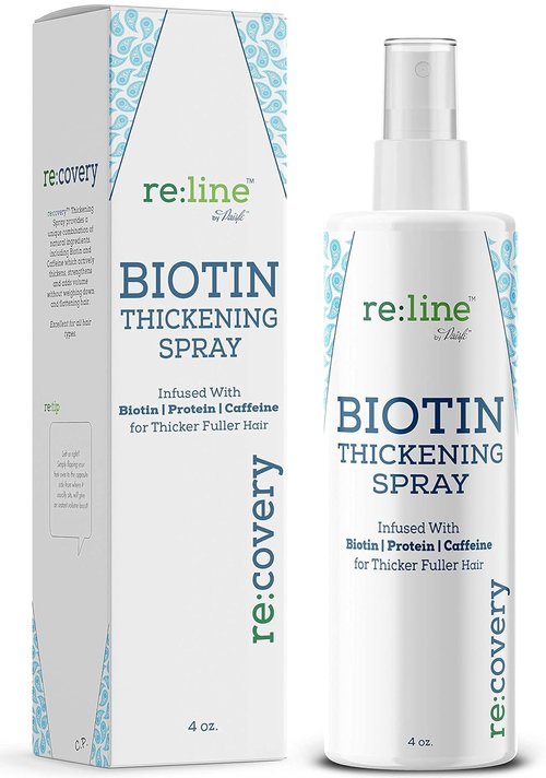 Biotin Hair Thickening Spray - Hair Growth Tonic for Thinning Hair | Unisex Formula