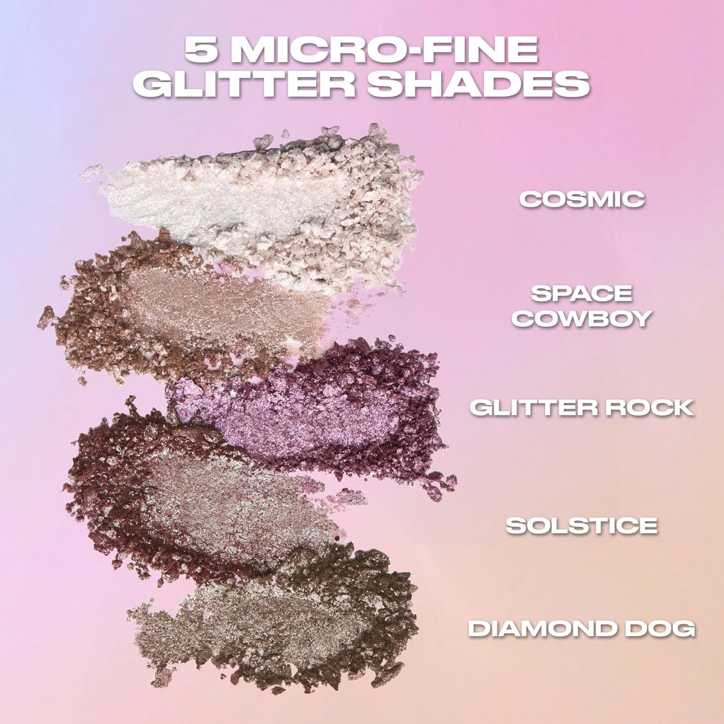 Urban Decay 24/7 Moondust Glitter Eyeshadow - Buildable Sparkly Eye Glitter, Long-Lasting Shimmer, 0.06 oz