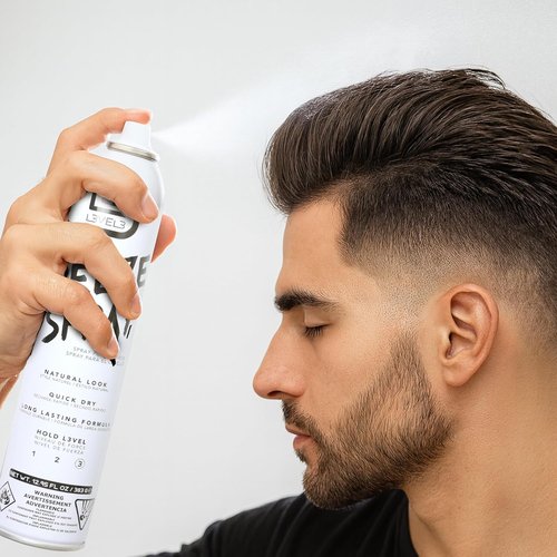 L3 Level 3 Hair Spray - Strong Hold & Long-Lasting Formula for All Hair Types