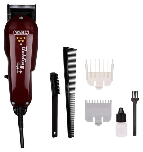 5 Star Balding Clipper - Precision Cutting - Model #8110 - Vibrant Red