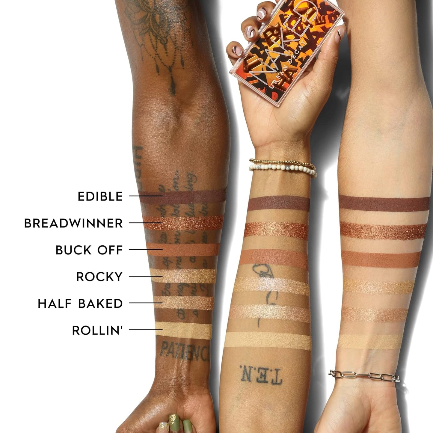 Urban Decay Naked Mini Eyeshadow Palette - 6 Ultra-Blendable Shades, Travel Size, Cruelty-Free & Vegan