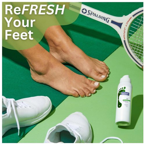 Footlogix Foot Deodorant Spray - Refreshing Formula for All-Day Odor Control | 4.23 Fl Oz