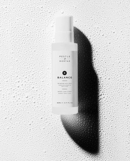 Pestle & Mortar Balance Ultra-Fine Face Mist - Hydrating Facial Spray with Deep Sea Magnesium | 2.71 Fl Oz