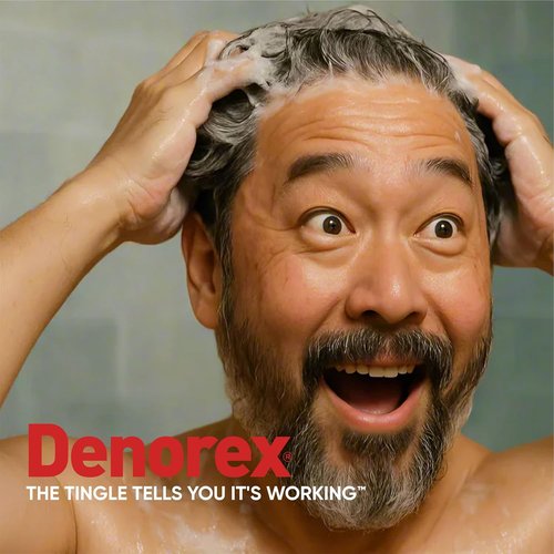 Denorex Extra Strength Anti-Dandruff Shampoo & Conditioner - 3% Salicylic Acid, 10oz | Relieves Dandruff & Dermatitis