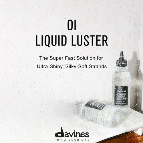 Davines OI Liquid Luster - Weightless Hair Treatment for Instant Shine | Softens & Detangles, 10.14 Fl Oz