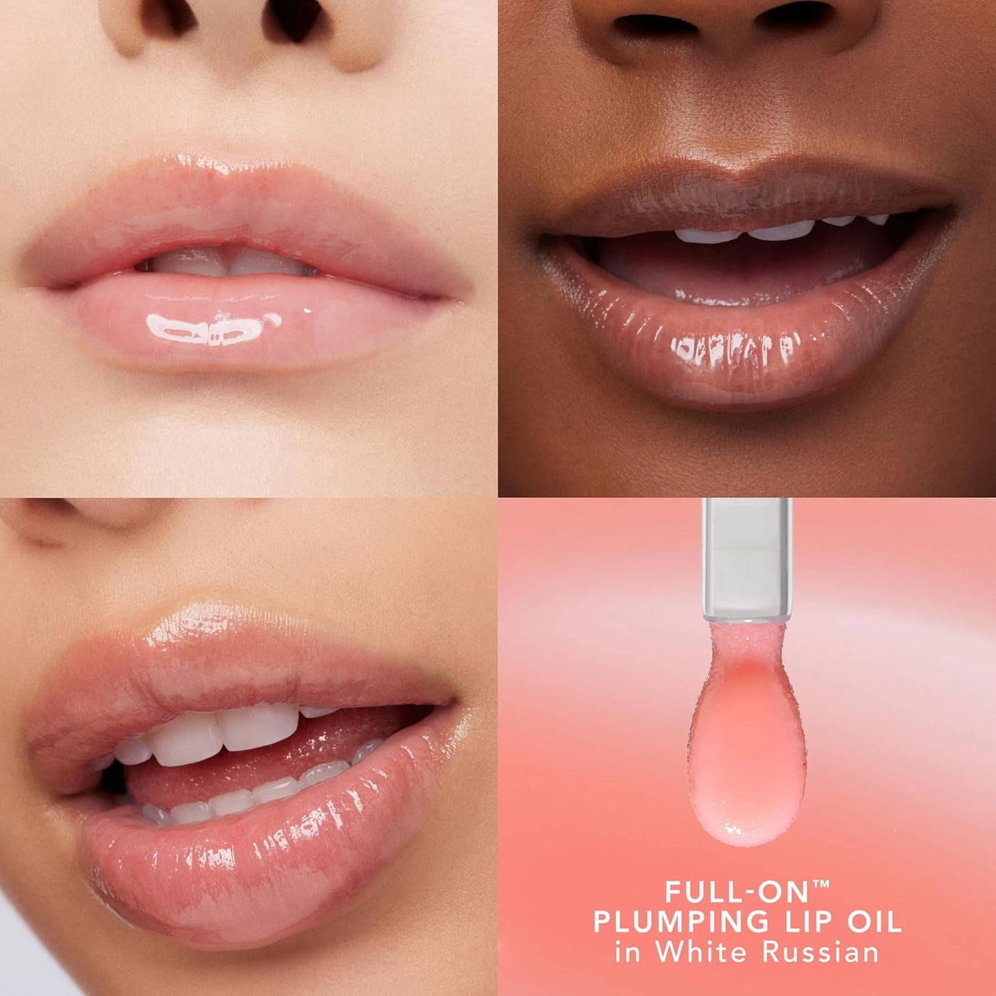 BUXOM Full-On Plumping Lip Oil - Nourishing Tinted Gloss with Juicy High-Shine Finish | Non-Sticky Formula