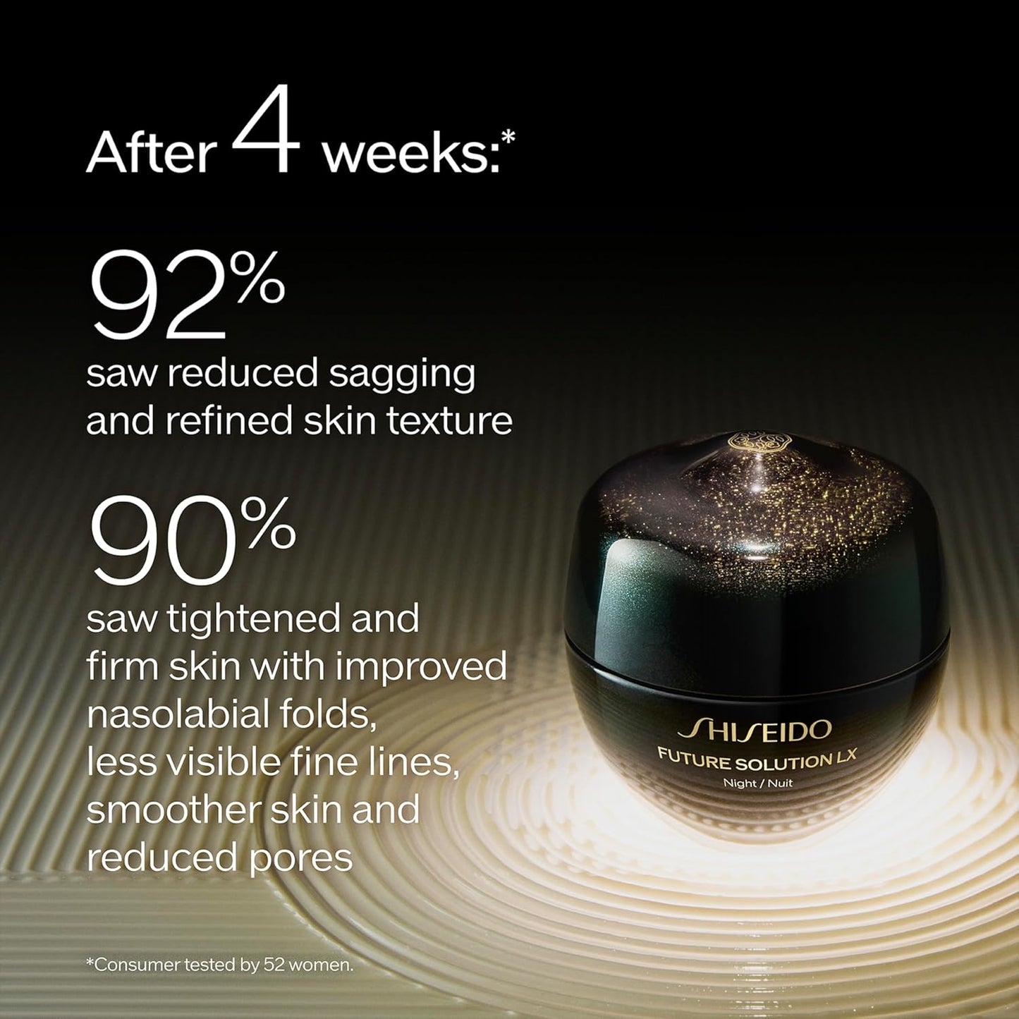 Shiseido Future Solution LX Total Regenerating Cream - Anti-Aging Night Moisturizer - 50 mL - Firms & Plumps Skin