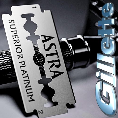 Astra Platinum Safety Razor Blades - 50 Premium Double Edge Blades for a Smooth Shave