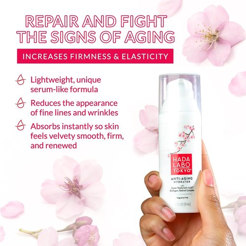 Hada Labo Tokyo Anti-Aging Hydrator - Deep Moisture & Youthful Glow | 3.5 oz