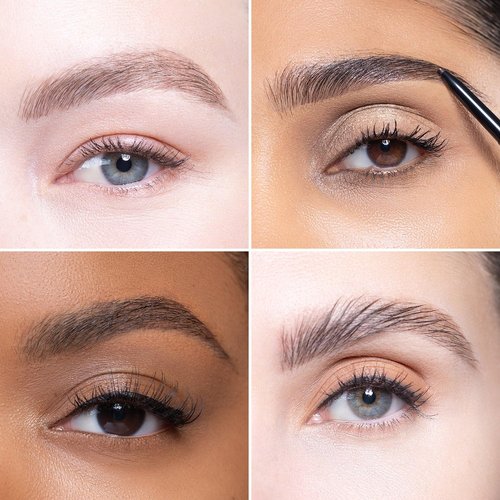 OFIR Brow Trace Precision Browliner - Waterproof Ultra-Fine Tip Eyebrow Pencil | Smudge-Proof Matte Finish | Long-Wear Tool with Spoolie | Chocolate Dark Brown, 0.003 OZ