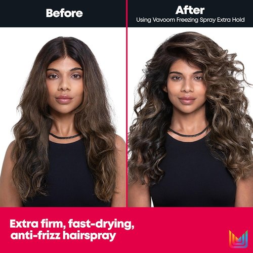 Matrix Vavoom Extra Hold Freezing Styling Spray - Volumizing Hairspray for All Hair Types, Anti-Frizz & Humidity Protection