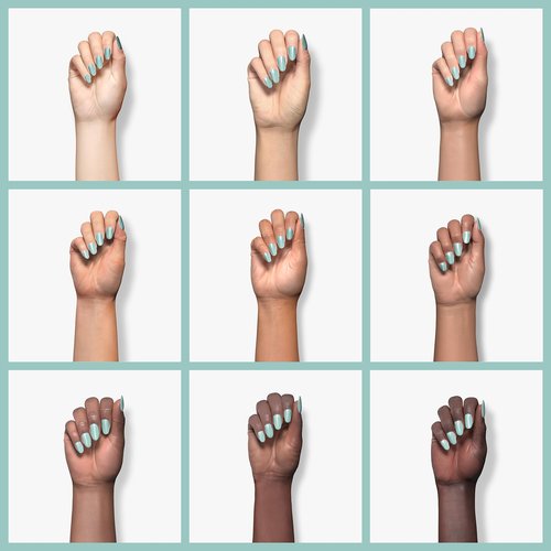 Sally Hansen Insta-Dri Nail Polish | Quick Dry, Long Lasting, Streak-Free Shine | Opaque, Shiny | 510 Gain Mo-Mint-Um | Cool Mint Blue Nail Color.
