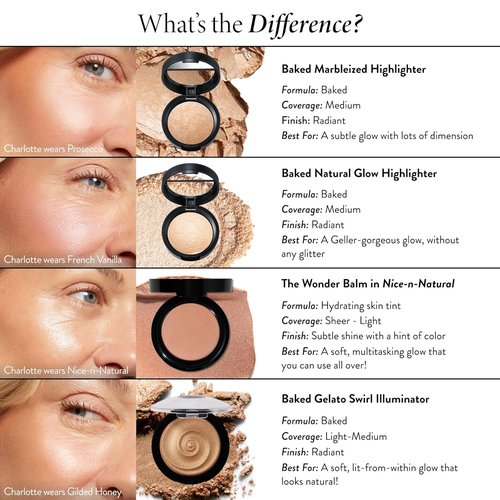 Laura Geller New York Baked Gelato Swirl Illuminator - Gilded Honey for Radiant Glow