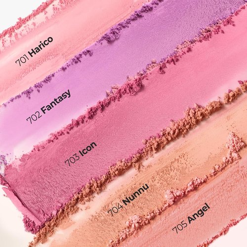Laka Love Silk Blush - Radiant, Buildable Color for a Natural Glow | Long-Lasting Moisturizing Formula (#705 Angel)