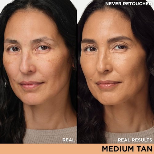 IT Cosmetics CC+ Nude Glow Foundation - Medium Coverage with SPF 40, 2% Niacinamide & Hyaluronic Acid - 1.08 fl oz