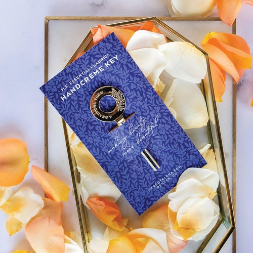 Lollia Hand Cream Tube Key - Easy Squeezer Tool for Floral Hand Cream | Charming Gold Accessory
