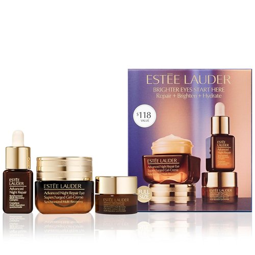 Estée Lauder Advanced Night Repair Eye Cream Gift Set - Repair, Brighten & Hydrate | Travel Size 3-Piece Set