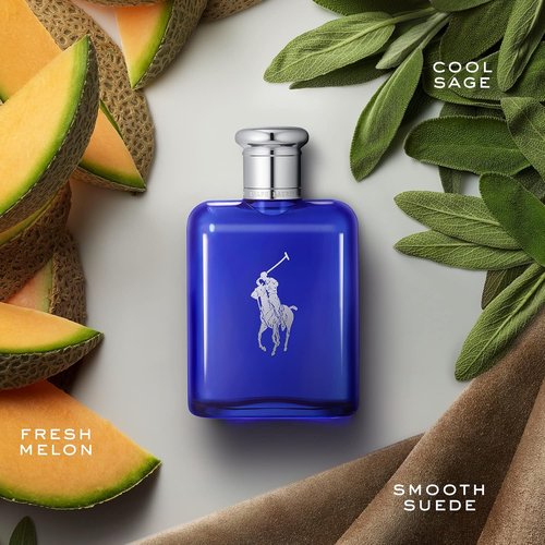 Ralph Lauren Fragrances - Polo Blue Men's Cologne - Refillable Eau de Toilette Set - 2.5 Fl Oz & 5.1 Fl Oz Refill