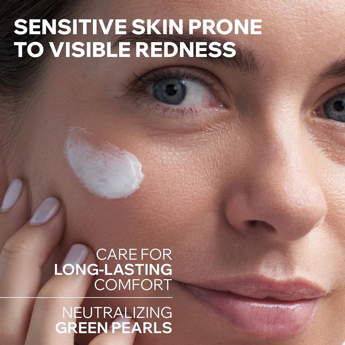Uriage Roséliane Redness-Neutralizing Rich Face Care - Soothes & Nourishes with Red Algae, Ceramides & Shea Butter