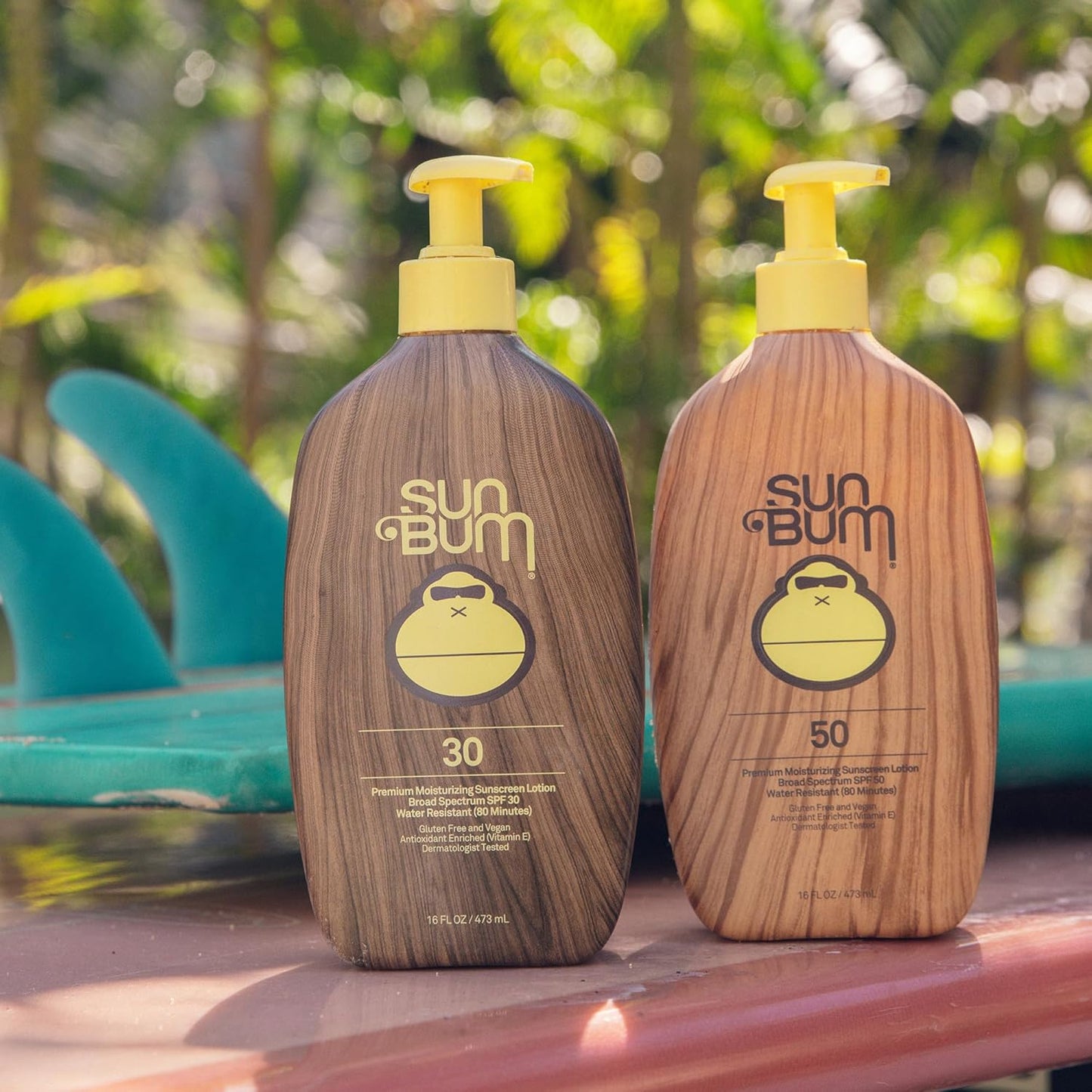 Sun Bum Original SPF 50 Sunscreen Body Lotion - Broad Spectrum Moisturizing Formula with Vitamin E - 16 oz