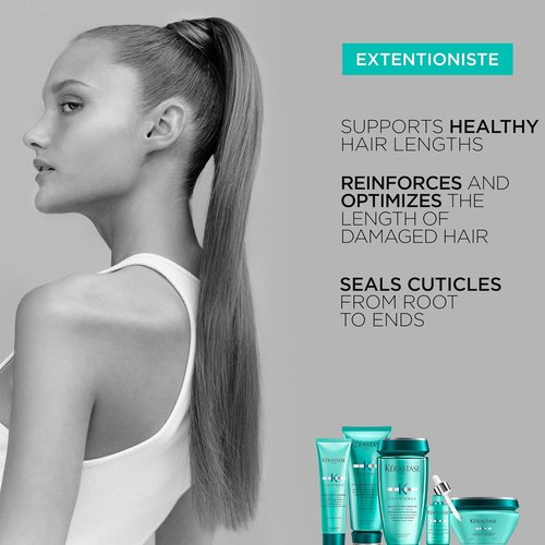 KERASTASE Resistance Extentioniste Thermique - Heat Protecting Leave-In Cream, Strengthens Hair & Seals Split Ends