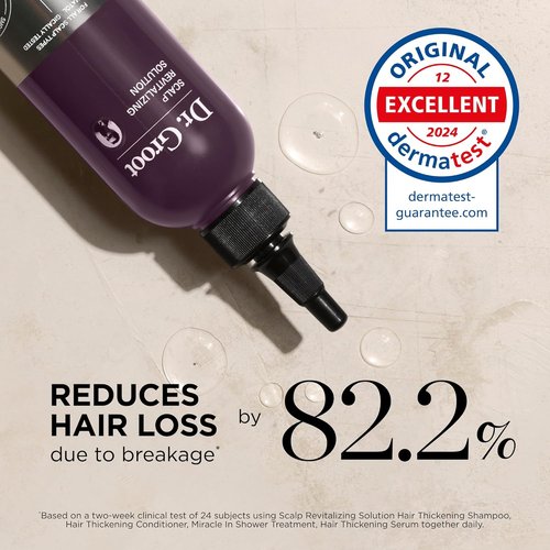 Dr. Groot Miracle In Shower Hair Treatment - Rosemary Oil Rinse for Healthy, Smooth Hair | 5 Seconds