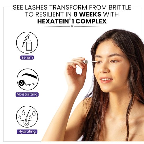 RapidLash Eyelash Enhancing Serum - Hydrating Lash Conditioner with HEXATEIN 1 Complex - 3 mL / 0.1 fl oz