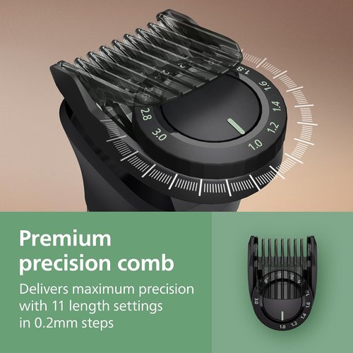 Philips Norelco All-in-One Series 7000 Trimmer - 23-Piece Electric Shaver & Clipper with Titanium Blades, 26 Length Settings (0.5-16 mm)
