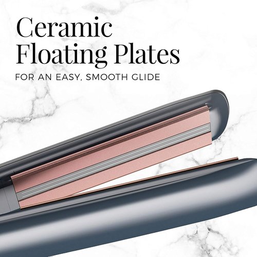 Remington S8598 SmartPro Straightener - Advanced Heat Technology | Sleek Grey Finish
