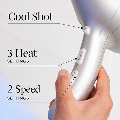 Remington Shine Therapy Hair Dryer - Argan Oil & Keratin Infused for Smooth, Shiny Hair