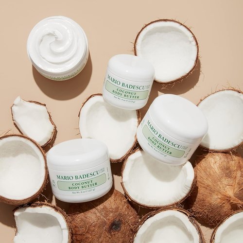 Mario Badescu Coconut Body Butter - Nourishing Moisturizer for Smooth, Radiant Skin | All Skin Types, Shea Butter Infused