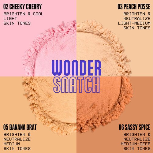 NYX PROFESSIONAL MAKEUP Wonder Snatch Setting Powder - Lifting Loose Powder for Up to 16HR Wear | Peach Posse