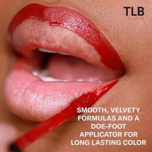 Lip Bar Nonstop Liquid Matte Lipstick - Back to Black | High Pigment, Long-Lasting Formula - 0.24 fl oz
