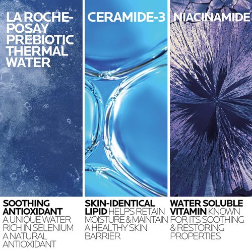 La Roche-Posay Toleriane Hydrating Face Cleanser - Gentle Daily Wash with Niacinamide & Ceramides for Sensitive Skin